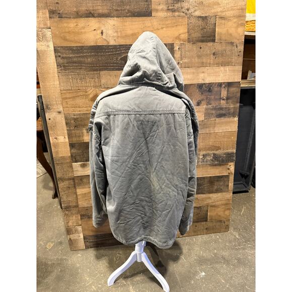 Hurley Casual Workwear Jacket- Gray- Women Size XL - Picture 7 of 7